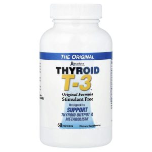 Absolute Nutrition, Thyroid T-3™, Original Formula, 60 Capsules
