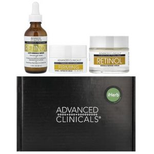 Advanced Clinicals, iHerb Exclusive, Advanced Clinicals Retinol Rewind Gift Set, 3 Piece Set