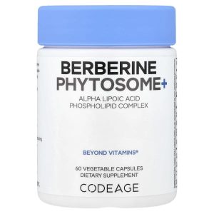 Codeage, Berberine Phytosome+, 60 Vegetable Capsules