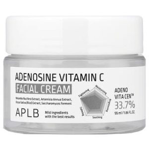 APLB, Adenosine Vitamin C Facial Cream, 1.86 fl oz (55 ml)