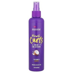 Aussie, Miracle Curls, 2nd Day Curl Activator with Coconut & Jojoba Oil, 8.5 fl oz (251 ml)