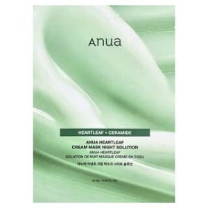 Anua, Heartleaf Cream Beauty Mask Night Solution, 0.84 fl oz (25 ml)