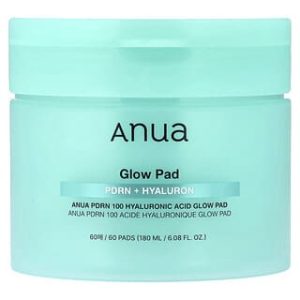 Anua, PDRN 100 Hyaluronic Acid Glow Pad, 60 Pads