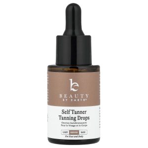 Beauty By Earth, Self Tanner Tanning Drops, Medium , 1 fl oz (30 ml)