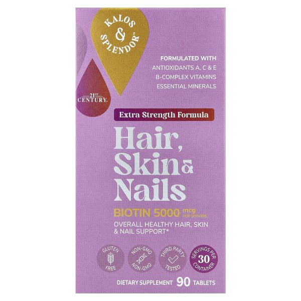 21st Century, Hair, Skin & Nails, 90 Tablets