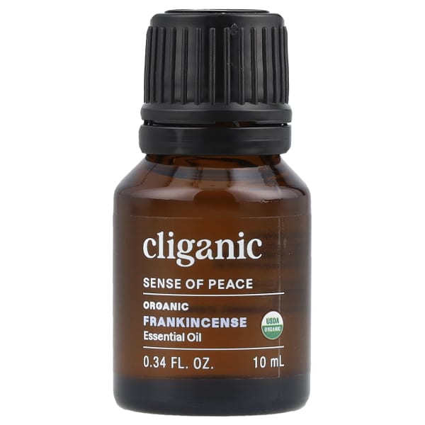 Cliganic, Sense of Peaceā¢, Organic Frankincense Essential Oil, 0.34 fl oz (10 ml)