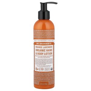 Dr. Bronner's, Organic Hand & Body Lotion, Orange Lavender, 8 fl oz (237 ml)