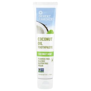 Desert Essence, Coconut Oil Toothpaste, Coconut Mint, 6.25 oz (176 g)