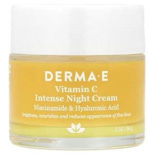 Derma E, Vitamin C Intense Night Cream, 2 oz (56 g)