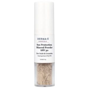 DERMA E, Essentials, Sun Protection Mineral Powder, SPF 30 , 0.16 oz (5 g)
