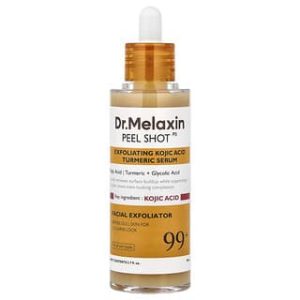 Dr.Melaxin, Peel Shot, Exfoliating Kojic Acid and Turmeric Serum, For All Skin Types, 2.7 fl oz (80 ml)
