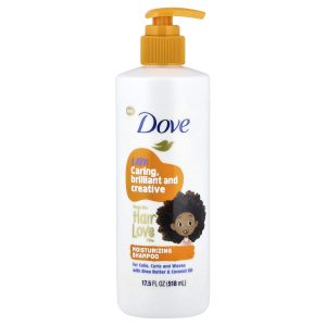 Dove, Kids Care, Moisturizing Shampoo, For Coils, Curls and Waves, 17.5 fl oz (518 ml)