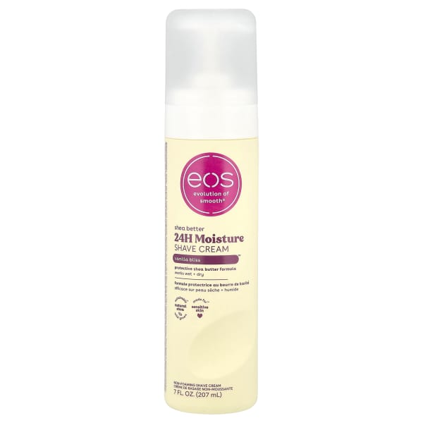 EOS, Shea Better™, 24H Moisture Shave Cream, Vanilla Bliss, 7 fl oz (207 ml)