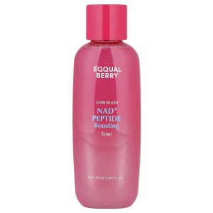 EQQUALBERRY, Lip Blush, Nad+ Peptide Boosting Toner, 5.07 fl oz (150 ml)