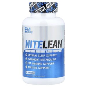 EVLution Nutrition, NiteLean®, Nighttime Weight Loss Support, 30 Veggie Capsules