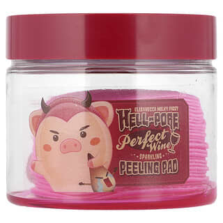 Elizavecca, Milky Piggy, Hell-Pore, Perfect Wine Sparkling Peeling Pad, 30 Sheets, 6.76 fl oz (200 ml)