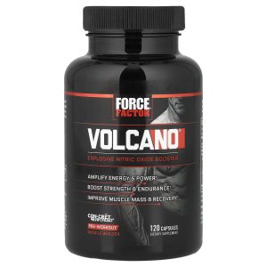 Force Factor, Volcano®, Explosive Nitric Oxide Booster, 120 Capsules