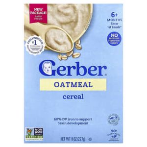 Gerber, Oatmeal Cereal, 6+ Months, 8 oz (227 g)