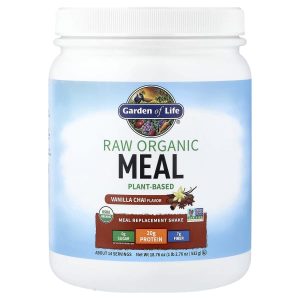 Garden of Life, RAW Organic Meal Replacement Shake, Vanilla Chai, 18.76 oz (532 g)