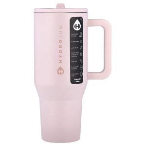 HydroJug, Traveler Tumbler, Pink Sand, 40 oz