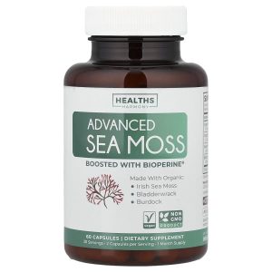 Healths Harmony, Advanced Sea Moss, 60 Capsules