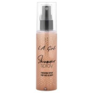 L.A. Girl, Shimmer Spray, For Face & Body, GFS919A Rose Gold, 2.7 fl oz (80 ml)