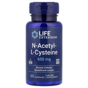 Life Extension, N-Acetyl-L-Cysteine, 600 mg, 60 Capsules
