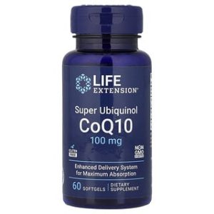 Life Extension, Super Ubiquinol CoQ10, 100 mg, 60 Softgels