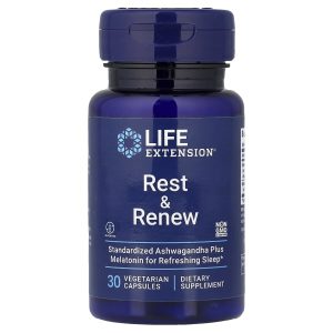 Life Extension, Rest & Renew, 30 Vegetarian Capsules
