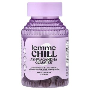Lemme, Chill, Ashwagandha Gummies, Mixed Berry, 60 Gummies
