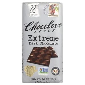 Chocolove, Extreme Dark Chocolate, 88% Cocoa, 3.2 oz (90 g)