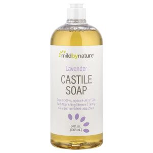 Mild By Nature, Castile Soap, Lavender, 34 fl oz (1,005 ml)