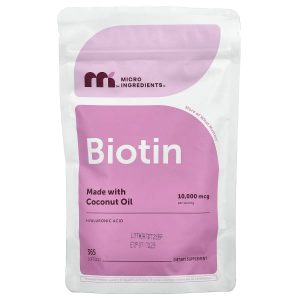 Micro Ingredients, Biotin, 365 Softgels