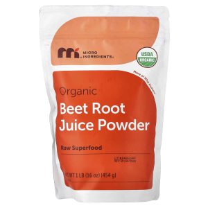 Micro Ingredients, Organic Beet Root Juice Powder, 1 lb (454 g)