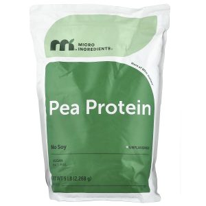 Micro Ingredients, Pea Protein Powder, Unflavored, 5 lb (2,268 g)