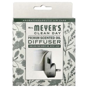Mrs. Meyers Clean Day, Premium Scented Oil Diffuser, 1 Warmer