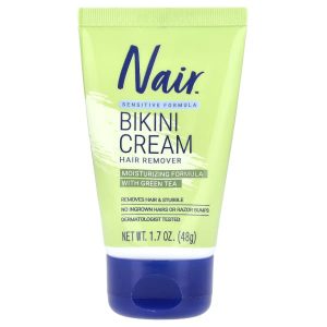 Nair, Bikini Cream Hair Remover, Sensitive Formula, 1.7 oz (48 g)