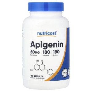 Nutricost, Apigenin, 50 mg, 180 Capsules