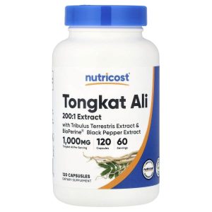 Nutricost, Tongkat Ali, 120 Capsules