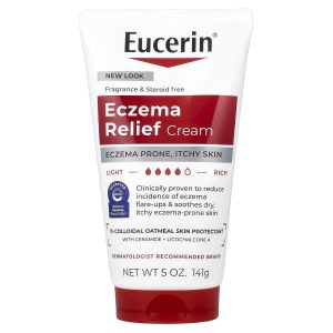 Eucerin, Eczema Relief Cream, Fragrance Free , 5 oz (141 g)