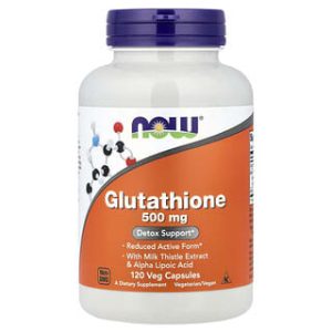 NOW Foods, Glutathione , 500 mg, 120 Veg Capsules