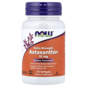 NOW Foods, Astaxanthin, 10 mg, 30 Softgels