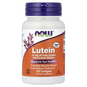 NOW Foods, Lutein, 10 mg, 120 Softgels