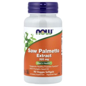 NOW Foods, Saw Palmetto Extract, 90 Veggie Softgels