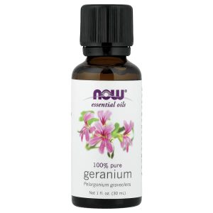 NOW Foods, Essential Oils, Geranium, 1 fl oz (30 ml)