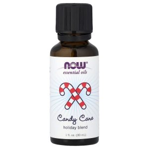 NOW Foods, Essential Oils, Candy Cane Holiday Blend, 1 fl oz (30 ml)