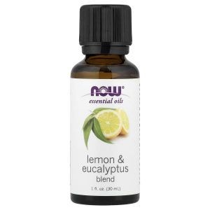 NOW Foods, Essential Oils, Lemon & Eucalyptus Blend, 1 fl oz (30 ml)