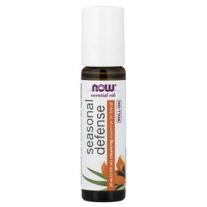 NOW Foods, Essential Oils, Roll-On, Seasonal Defense, 1/3 fl oz (10 ml)