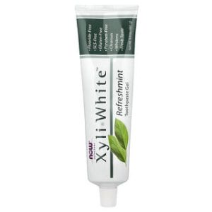NOW Foods, Solutions, XyliWhite™, Toothpaste Gel, Refreshmint, 6.4 oz (181 g)