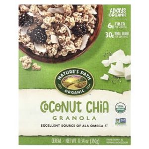 Nature's Path, Organic Coconut Chia Granola Cereal, 12.34 oz (350 g)